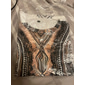 Bărbați Grafic Bloc Culoare Tribal Tricou Manșon scurt Tricou Tipărire 3D Stil Nautic Cămașă Modă Designer Έθνικ În aer liber Zilnic Sport Negru și Roșu Negru Alb Primavara vara Îmbrăcăminte S M L XL