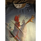 Den veteránů Pánské patriotické veterán grafický 3D potisk kohout tričko distressed tričko tričko s krátkým rukávem crew neck tričko vintage streetwear pohodlné běžné sporty každodenní nošení 1 2 3