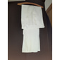 Per uomo Pantaloni di Lino Pantaloni Pantaloni Eleganti Pantaloni Estivi Pantaloni da Spiaggia Gamba Dritta Semplice Comodità All'aperto Casuale Quotidiano Streetwear Elegante Nero Bianco