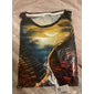 Homme Animal Aigle T-shirt Manche Courte T-shirt Impression 3D Col ras du cou Chemise Sports Mode Vêtements de sport Occasionnel Quotidien Extérieur Bleu Jaune Bleu Poudré Été Printemps Vêtement Tenue