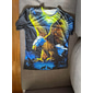 Homme Animal Aigle T-shirt Manche Courte T-shirt Impression 3D Col ras du cou Chemise Sports Mode Vêtements de sport Occasionnel Quotidien Extérieur Bleu Jaune Bleu Poudré Été Printemps Vêtement Tenue