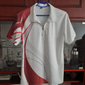 Homme Géométrique Polos à zip Chemise de golf Manche Courte Polos Chemises à Col Vêtement décontracté de travaile Vêtements de vacances Tenue formelle Vêtements de festival Impression 3D Polo