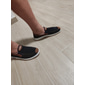 męskie półbuty typu slip-on – oddychające płócienne mokasyny z antypoślizgową podeszwą do codziennego chodzenia i podróżowania