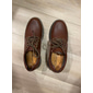 Homme Oxfords Baskets de travail Rétro Vintage Entreprise Classique du quotidien Bureau et carrière Cuir Etanche Antidérapantes Lacet Noir Marron Automne Hiver