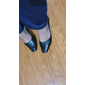 Schwarze Pumps mit niedrigem Absatz für Damen – klassische Slipper mit runder Spitze für Büro, Arbeit und formelle Anlässe
