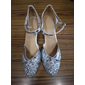 scarpe da ballo da donna con glitter argento - tacchi da ballo latino con cinturino alla caviglia per salsa, tango e performance