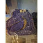 Ensemble de 4 sacs à dos étoilés pour filles - comprenant un sac à dos, un sac à bandoulière, un sac à main et une trousse - disponible en rose, violet, bleu et noir