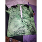 Bărbați Tricou Grafic Harta lumii Guler de stand Îmbrăcăminte Tipărire 3D Zilnic Sport Manșon scurt Cu Șiret Imprimeu Modă Designer Stilat Epocă