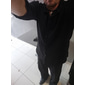 Per uomo 2 pezzi Completo di camicia Set estivo Set abbinati Maglietta informale Nero Bianco Grigio Azzurro Manica corta Liscio Colletto Mao Da mare Giornaliero Tasca frontale Abbigliamento Cotone