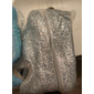 sneakers da donna con plateau e glitter argento - scarpe casual con lacci scintillanti per feste e street style