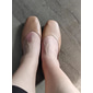 ballerines noires pour femmes – chaussures à enfiler en similicuir souple pour le travail, les loisirs et le quotidien
