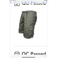 Homme Short Cargo Shorts décontractés Cordon Taille elastique Couleur unie Ripstop Respirable du quotidien Sortie Short Casual Sport Blanc crème Vert militaire