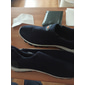 Herren Canvas Slip-On Outdoor Wanderschuhe – Rutschfeste Leichte Trailschuhe zum Wandern und Klettern