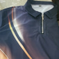 Herr Geometrisk Pikétröjor med dragkedja Golftröja Kortärmad Polotröjor Skjortor med krage Business Casual Semesterkläder Högtidskläder Festivalkläder 3D-utskrift Quarter Zip Polo Gul Armégrön