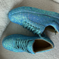 sneakers da donna con plateau e glitter argento - scarpe casual con lacci scintillanti per feste e street style