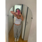 Hombre Pantalones de Deporte Pantalones de lana Persona que practica jogging Pantalones Pantalones deportivos de pierna recta Cintura elástica Holgado Pierna recta Color sólido Plano Cómodo