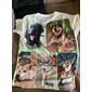 t-shirt pour hommes tee-shirt animal lion col rond impression personnalisée impression 3d extérieur rue manches courtes impression vêtements vêtements de sport mode vêtements de sport décontracté