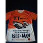 Homme Graphique Lettre Moto T-shirt Manche Courte T-shirt Impression 3D Col ras du cou Chemise ancien Mode Designer Extérieur Occasionnel Quotidien Orange Été Vêtement Tenue S M L XL XXL 3XL 4XL