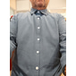 Per uomo Camicia di lino Camicia casual Camicia da Spiaggia Camicia con Bottoni Camicie sbottonate Semplice Spiaggia Vacanza Nero Bianco Rosa Blu marino Manica Lunga Bavero Primavera & Estate
