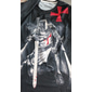 Herrarnas Crusaders Unisex Templar Kors Grafiska Tryck Soldat T-shirt Sliten T-shirt Kort Ärmar T-shirt 3D Print Crew Neck T-shirt Sport Designer Casual Utomhus Gata Daglig Ljusgul Svart
