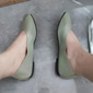 ballerines noires pour femmes – chaussures à enfiler en similicuir souple pour le travail, les loisirs et le quotidien