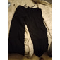 Homme Pantalons en Lin Pantalons Pantalons de Plage Cordon de serrage Avec Poches Ceinture Élastique Uni Confort Respirant Quotidien Élégant Hip Hop Kaki clair Noir Micro-Élastique