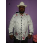 Per uomo Floreale Camicia Camicia Aloha Manica Lunga Moda Streetwear Designer All'aperto Casuale Quotidiano Estate Primavera Autunno Collo ripiegato Stampato Nero Bianco Rosso Blu marino Viola chiaro