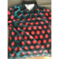Per uomo Grafico Polo con zip Maglia da golf Manica Corta Magliette polo Camicie con Colletto Casual Abbigliamento da vacanza Abbigliamento da rave Abiti da festa Stampa 3D Polo con cerniera a un