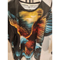 Homme Animal Aigle T-shirt Manche Courte T-shirt Impression 3D Col ras du cou Chemise Sports Mode Vêtements de sport Occasionnel Quotidien Extérieur Bleu Jaune Bleu Poudré Été Printemps Vêtement Tenue