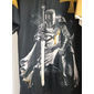 メンズ クルセイダーズ ユニセックス テンプラー クロス グラフィック プリント ソルジャー Tシャツ ダメージ Tシャツ ショートスリーブ Tシャツ 3D プリント クルーネック シャツ スポーツ デザイナー カジュアル アウトドア ストリート デイリー ライトイエロー ブラック