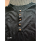 Herr Linne Undertröjor Ärmlös tröja Ärmlös Henley Sommar Slät Mode Muskel Utomhus Utekväll Gym Svart Vit Brun Topp t-shirt för män