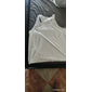 Herr Linne Undertröjor Ärmlös tröja Muskelskjorta Ärmlös Rund hals Sommar Slät Mode Designer Muskel Utomhus Utekväll Gym Svart Vit Kaki Topp t-shirt för män