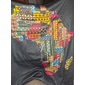 Per uomo Grafico Tribale Camicia vintage Maglia Henley Manica Corta Stampa 3D Designer Etnico Confortevole Quotidiano All'aperto Estate Blu Nero Marrone Verde Henley Maglietta Henley