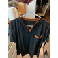 Per uomo Maglia Henley Maglietta Maniche Corte Semplice Moda Designer Essenziale Tasca Frontale Scollo a V Vacanza Streetwear Uscire Estate Nero Blu marino Grigio chiaro Maglietta Henley