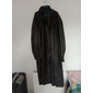 Hombre Chaqueta de cuero sintético Gabardina larga Otoño Invierno Poliuretano Resistente al Viento Ropa de calle Ropa Vintage Bolsillo Diseño Botonadura Simple