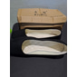 Faltbare schwarze Ballerinas für Damen – leichte bequeme Reiseschuhe mit flexibler Sohle