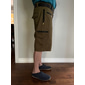 Per uomo Pantaloncini Tattici Pantaloncini cargo Pantaloni capri Tasca con cerniera Multi-tasche Semplice Comodità Indossabile Lunghezza al polpaccio Casuale Quotidiano Ferie Sport Moda Nero Verde
