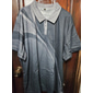 Per uomo Geometrico Magliette Polo a Nido d'Ape Maglia da golf Manica Corta Magliette polo Camicie con Colletto Business Casual Abbigliamento da vacanza Abbigliamento Formale Abbigliamento da festa