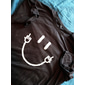 Herr symbol T-shirt Vardaglig stil 100 % bomull Kortärmad Grafisk Skjorta Heather Grey Svart Vit Bekväm t-shirt Utomhus Gata Modedesignerkläder