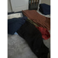 Hombre Pantalones de lino Pantalones Pantalones de verano Bolsillo Plano Comodidad Transpirable Exterior Diario Noche Moda Ropa de calle Negro Blanco