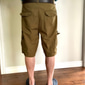 Per uomo Pantaloncini Tattici Pantaloncini cargo Pantaloni capri Tasca con cerniera Multi-tasche Semplice Comodità Indossabile Lunghezza al polpaccio Casuale Quotidiano Ferie Sport Moda Nero Verde