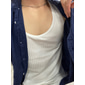 Hombre Camiseta sin mangas Top Camisetas Interiores Camisa sin mangas Sin Mangas Escote en U Verano Primavera A Rayas Moda Ropa de calle Interior Gimnasia Deporte Negro Blanco Azul Marino Oscuro