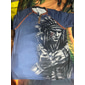 Herren Henley Shirt Raglan-T-Shirt Grafik-Drucke Indianer Henley Bekleidung Outdoor Täglich Kurzarm Patchwork Falten Modisch Designer Stilvoll Vintage
