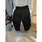 Per uomo Pantaloni cargo Pantaloni Pantaloni estivi Pantaloni da spiaggia A cordoncino Vita elastica Multi tasca Liscio Comfort Traspirante Esterno Giornaliero Per uscire Di tendenza Informale Nero