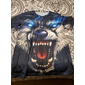 Homme Unisexe Loup Impressions Graphiques T-shirt Manche Courte T-shirt Impression 3D Col ras du cou Chemise Sports Designer Occasionnel Extérieur Rue Quotidien Vert Claire Bleu Vert foncé Été