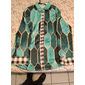 Per uomo Floreale Camicia Camicia Aloha Manica Lunga Moda Streetwear Designer All'aperto Casuale Quotidiano Estate Primavera Autunno Collo ripiegato Stampato Nero Bianco Rosso Blu marino Viola chiaro