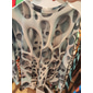Bărbați Grafic Abstract Tricou Manșon Lung Tricou Tipărire 3D Stil Nautic Cămașă Epocă Modă Designer În aer liber Zilnic Sport Albastru Mov Trifoi Primăvara & toamnă Îmbrăcăminte S M L XL 2XL 3XL 4XL