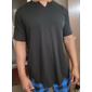 Herr Linne Undertröjor Ärmlös tröja Ärmlös Huva Sommar Slät Mode Designer Muskel Utomhus Utekväll Gym Svart Vit Gul Topp t-shirt för män