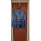 Per uomo Nautico Vintage Camicia Camicia con Bottoni Manica Lunga Vintage Moda Streetwear All'aperto Casuale Quotidiano Estate Primavera Autunno Collo alla coreana Stampato Blu-verde Nero Blu Verde