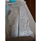 sneakers da donna con plateau e glitter argento - scarpe casual con lacci scintillanti per feste e street style